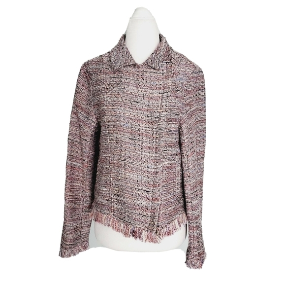 NEW Cupcakes and Cashmere Canter Tweed Jacket Pink - Picture 2 of 6